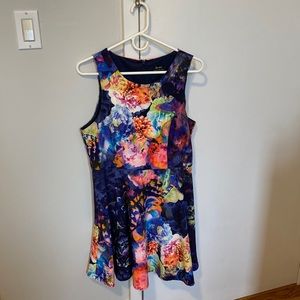 Bardot Neon Floral Dress.